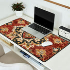 Desert Gold Medallion Desk Mat Gallery Image 2