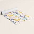 Moka coffee pattern Yoga Mat Gallery Image 2