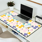Moka coffee pattern Desk Mat Gallery Image 2