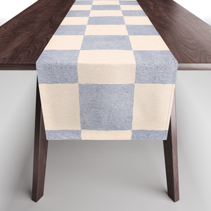 CHECKER - 001 - Ash Table Runner Gallery Image 1