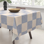 CHECKER - 001 - Ash Tablecloth Gallery Image 3
