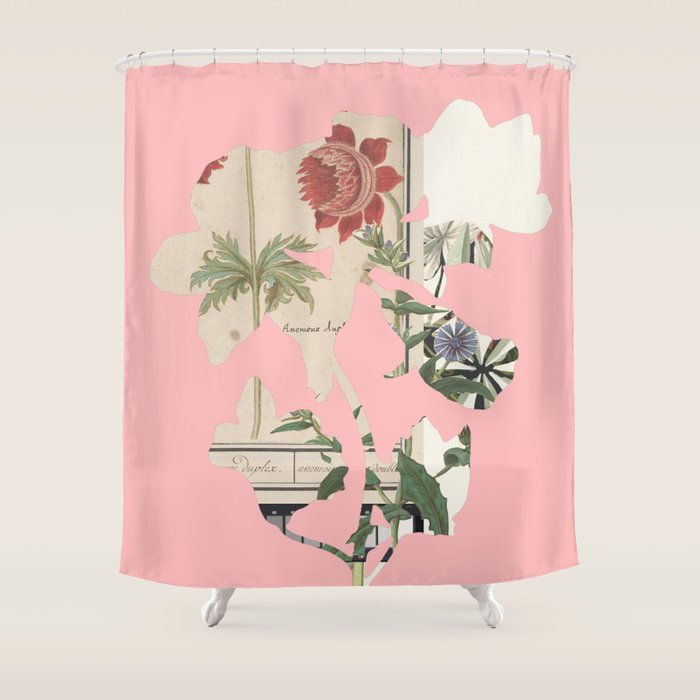 the first plant  · botanical b Shower Curtain Gallery Image 1
