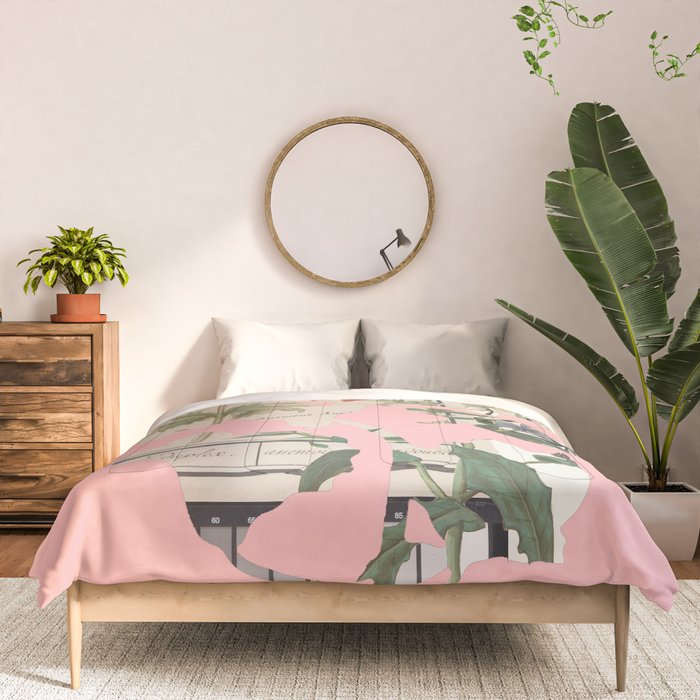the first plant  · botanical b Comforter Gallery Image 3