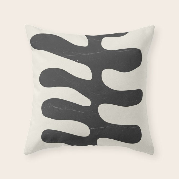 Abstract Plant 2 Throw Pillow Gallery Image 6