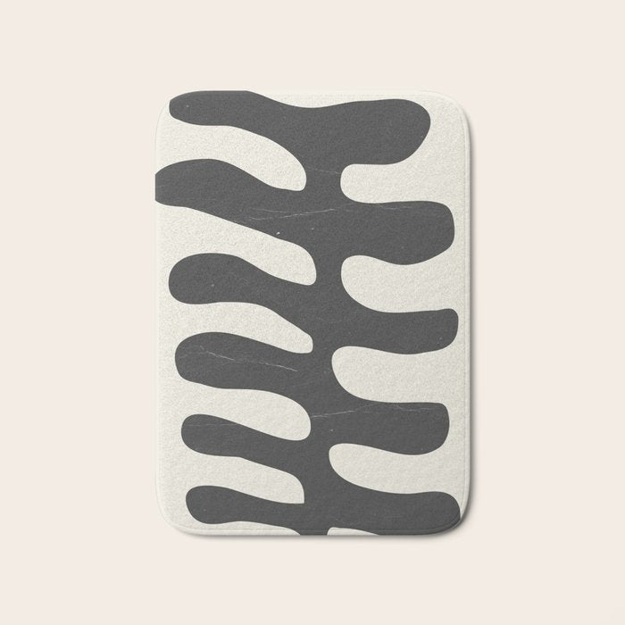Abstract Plant 2 Bath Mat Gallery Image 1