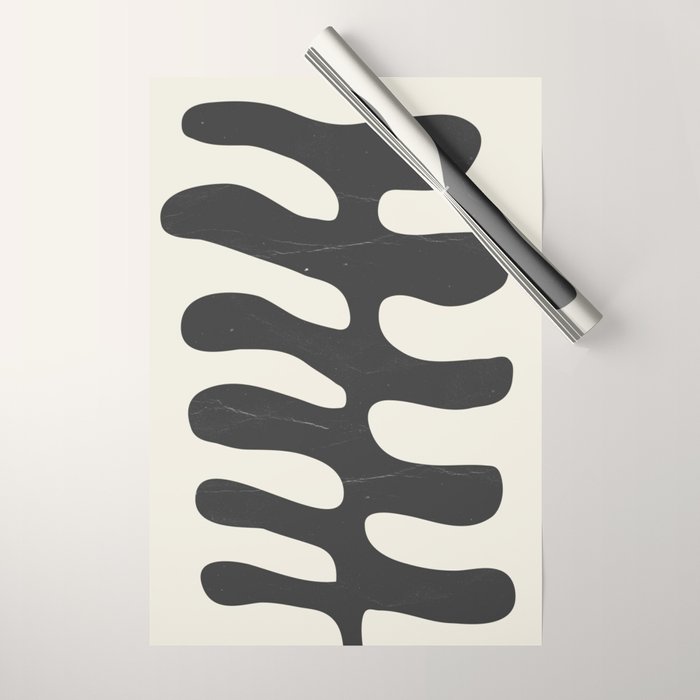 Abstract Plant 2 Wrapping Paper Gallery Image 1