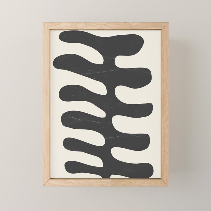 Abstract Plant 2 Mini Art Print Gallery Image 1
