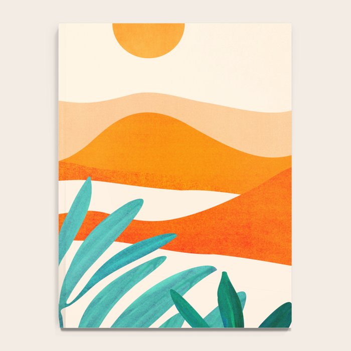 Alpine Sunset Abstract Landscape Series Notebook Gallery Image 4