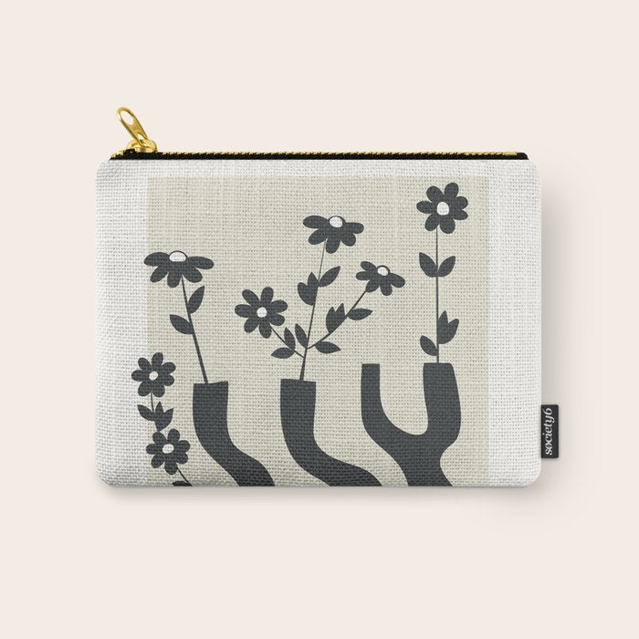 Simplicity in Bloom 1 Carry All Pouch Gallery Image 1