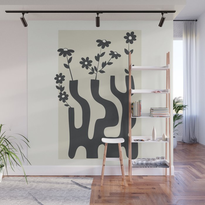 Simplicity in Bloom 1 Wall Mural Gallery Image 1