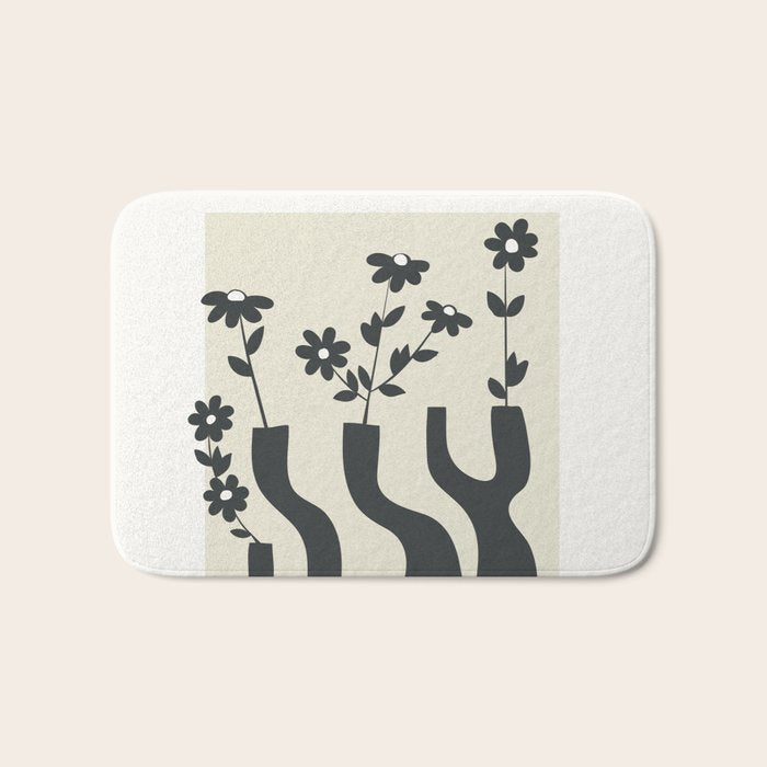 Simplicity in Bloom 1 Bath Mat Gallery Image 1