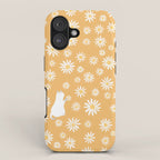 Hidden cat 44 flowers fall  iPhone Case Gallery Image 1