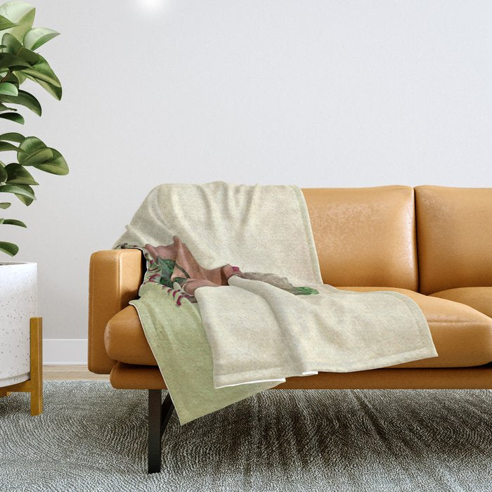 Mutual, I'm Sure - White Christmas Throw Blanket Gallery Image 1