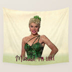 Mutual, I'm Sure - White Christmas Wall Tapestry Gallery Image 4