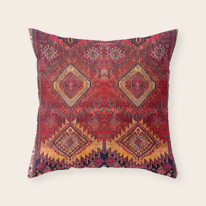 Berber Oiental Traditional North African Moroccan Style Throw Pillow Gallery Image 1