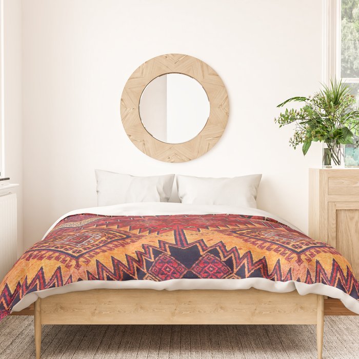Berber Oiental Traditional North African Moroccan Style Duvet Cover Gallery Image 3