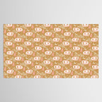 Little Camper - pink and gold Tablecloth Gallery Image 2