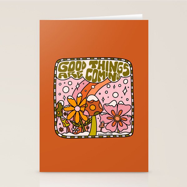 Good Things Are Coming Stationery Card Gallery Image 2
