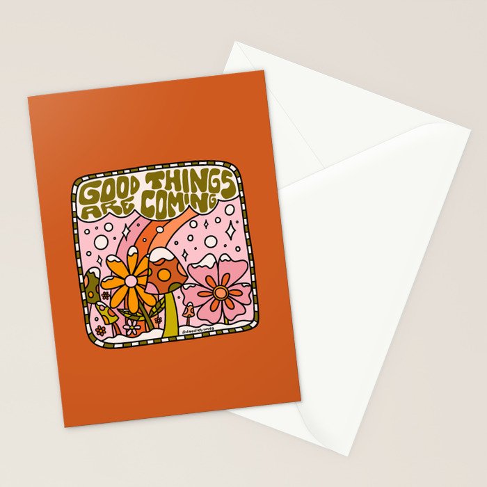 Good Things Are Coming Stationery Card Gallery Image 2