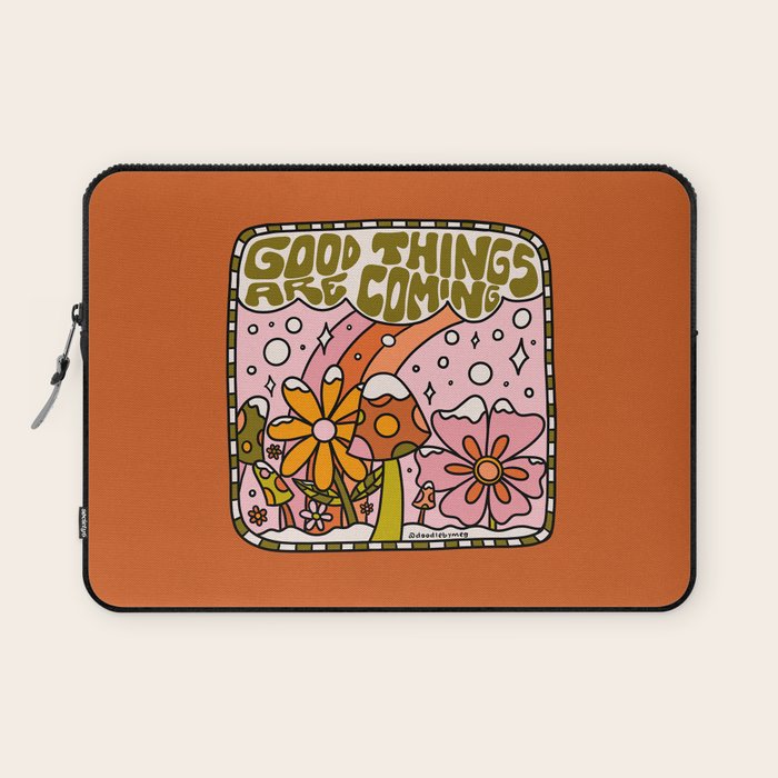 Good Things Are Coming Laptop Sleeve Gallery Image 1