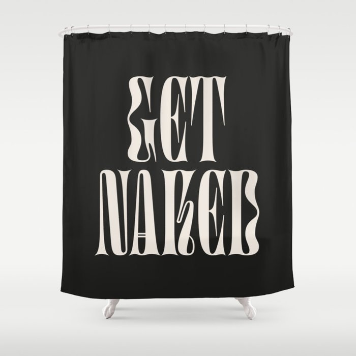 Get Naked: Night Edition Shower Curtain Gallery Image 1