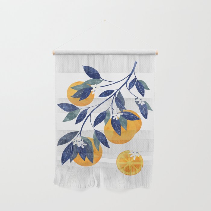 Mediterranean orange branch Wall Hanging Gallery Image 1