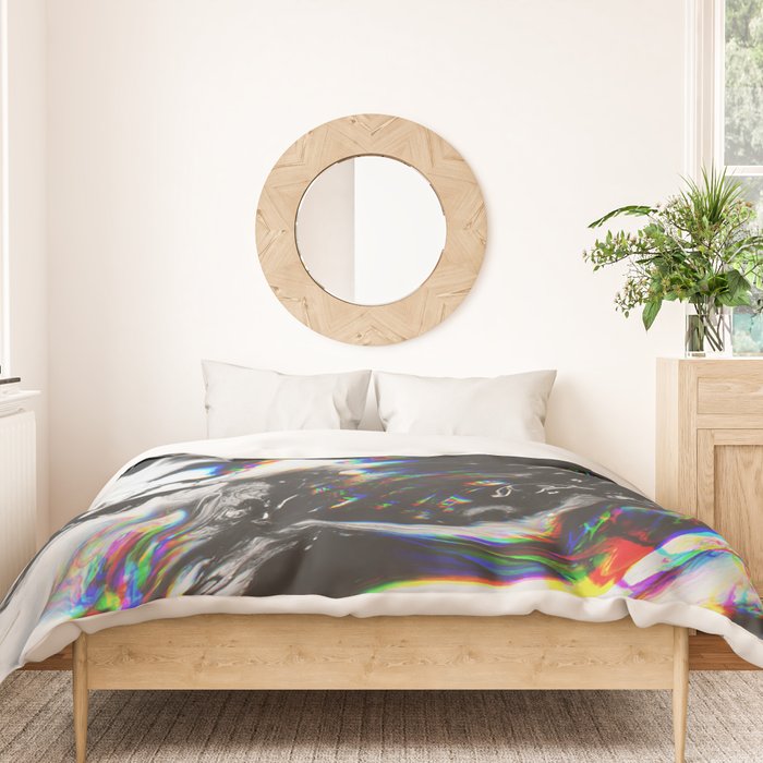 STOP MAKING THE EYES AT ME Duvet Cover Gallery Image 3