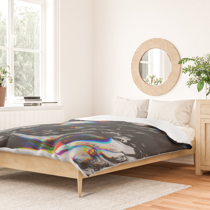 STOP MAKING THE EYES AT ME Duvet Cover Gallery Image 2