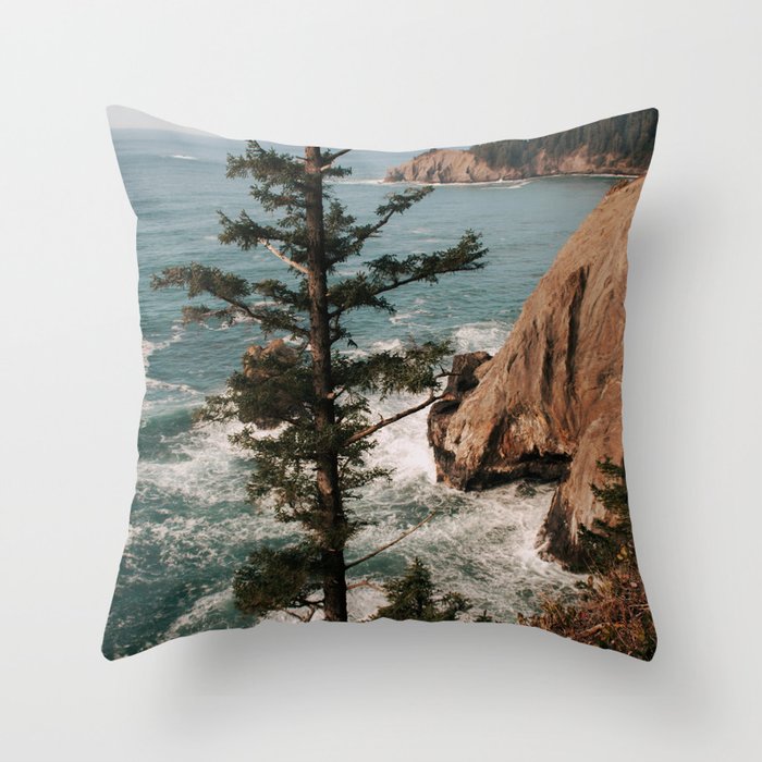 Oregon Coast IV Throw Pillow Gallery Image 6