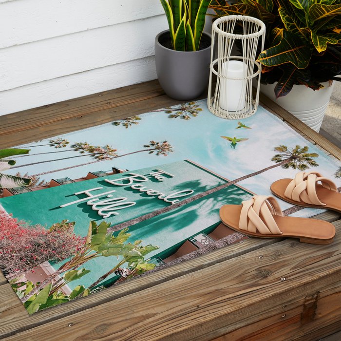 The Beverly Hills Hotel Outdoor Rug Gallery Image 2