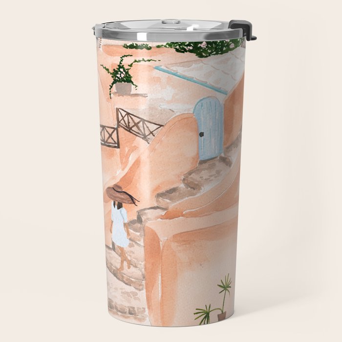 Santorini Travel Mug Gallery Image 2