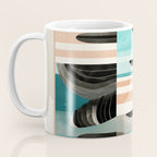 Retro Geometric Shapes 3 Coffee Mug Gallery Image 3