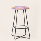 Candy Flowers Lilac Stool Gallery Image 1
