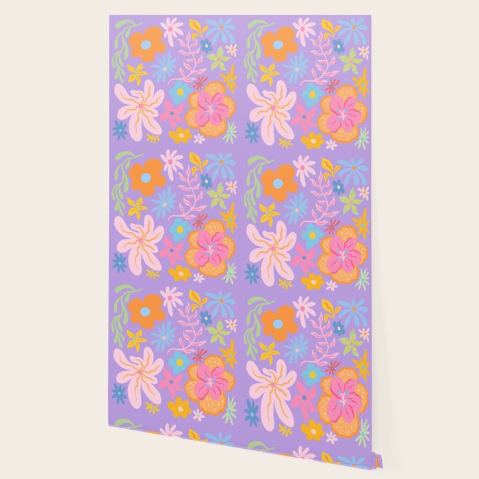 Candy Flowers Lilac Wallpaper Gallery Image 2