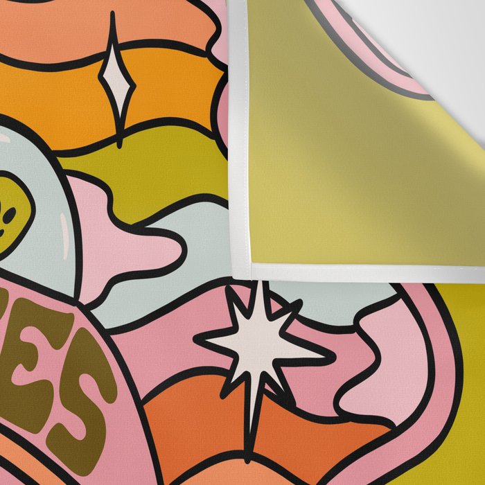 Pisces UFO Wall Tapestry Gallery Image 3