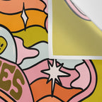 Pisces UFO Wall Tapestry Gallery Image 3