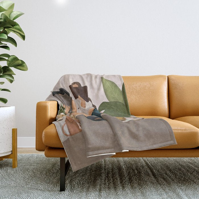 We are Reading Throw Blanket Gallery Image 1