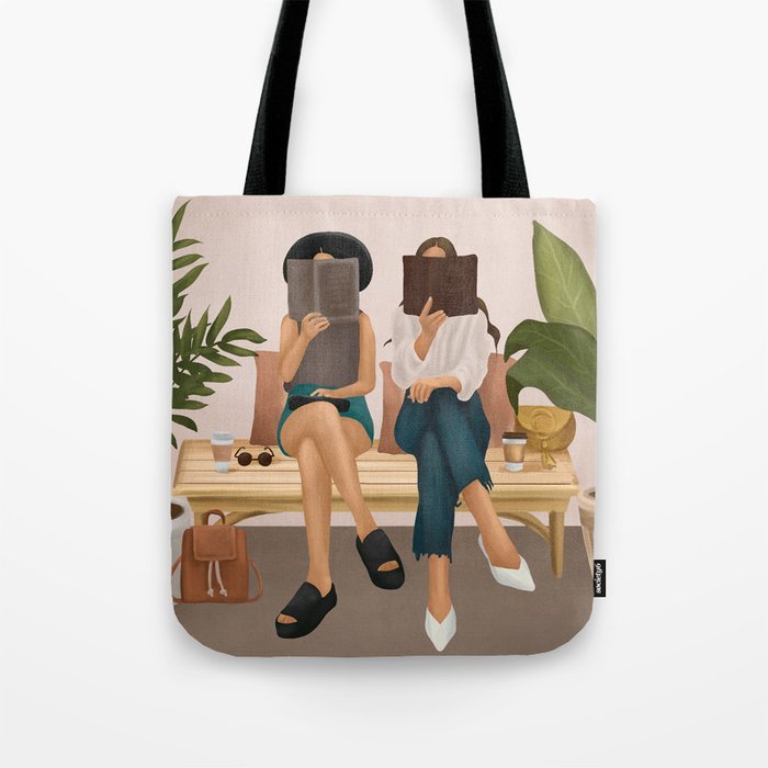 We are Reading Tote Bag Gallery Image 1