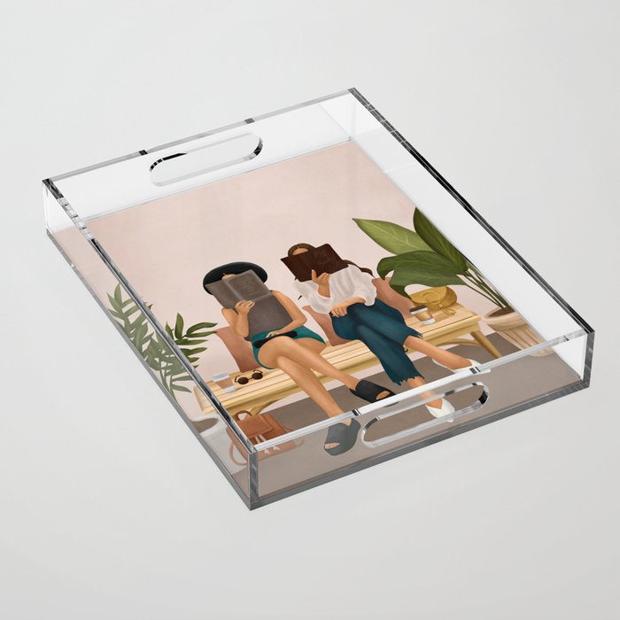 We are Reading Acrylic Tray Gallery Image 1