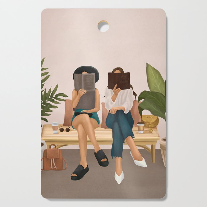 We are Reading Cutting Board Gallery Image 1