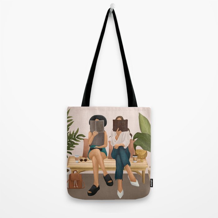 We are Reading Tote Bag Gallery Image 2