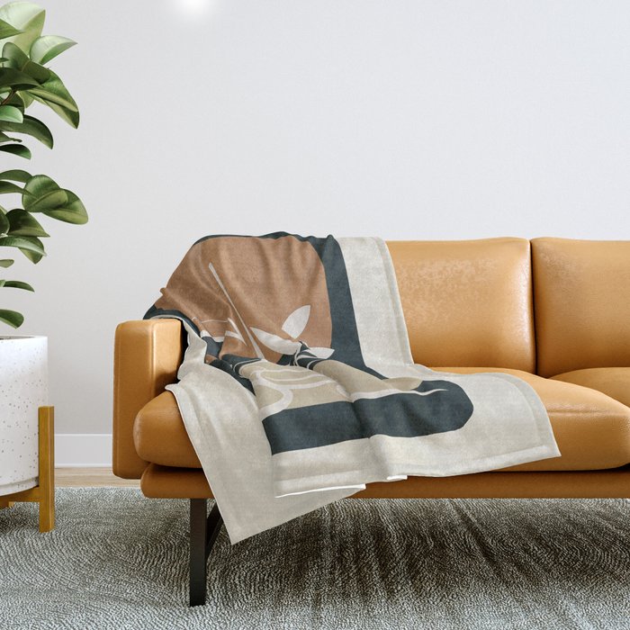 Abstract Feeling 6 Throw Blanket Gallery Image 1