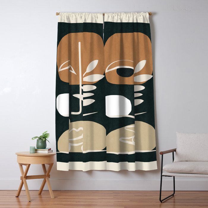 Abstract Feeling 6 Window Curtain Gallery Image 5