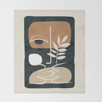 Abstract Feeling 6 Throw Blanket Gallery Image 2