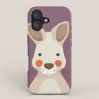 Kangaroo, Animal Portrait iPhone Case Gallery Image 1
