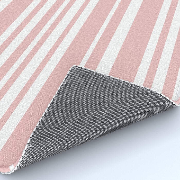 Classic Stripes XXIX - Blush Pink Rug Gallery Image 4