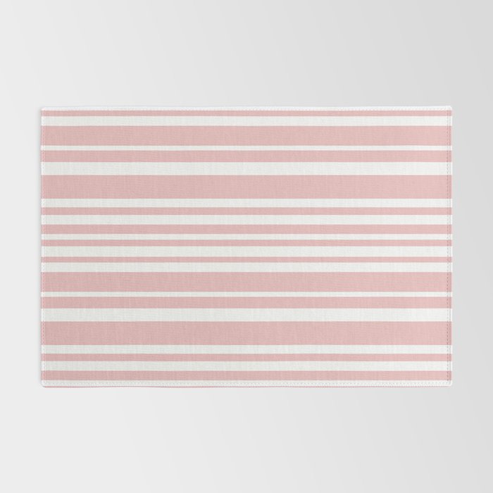 Classic Stripes XXIX - Blush Pink Rug Gallery Image 2