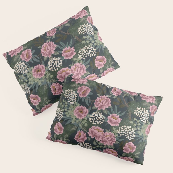 Rosewood Cottage Night Pillow Sham Gallery Image 1