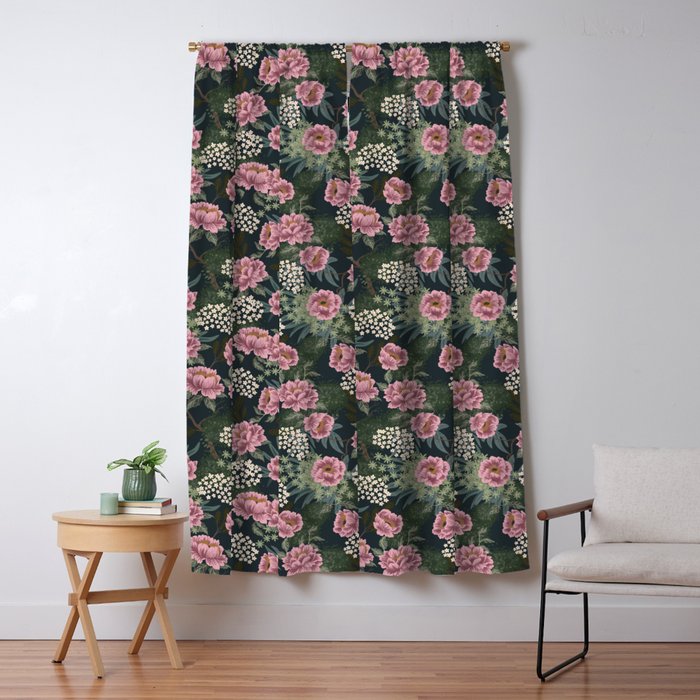 Rosewood Cottage Night Window Curtain Gallery Image 5