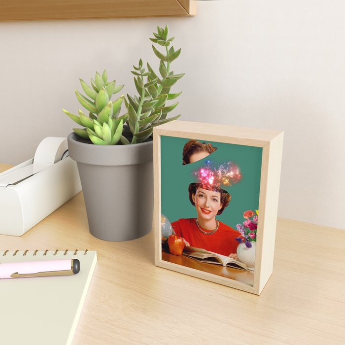 The Reader // Fireworks Mini Art Print Gallery Image 2